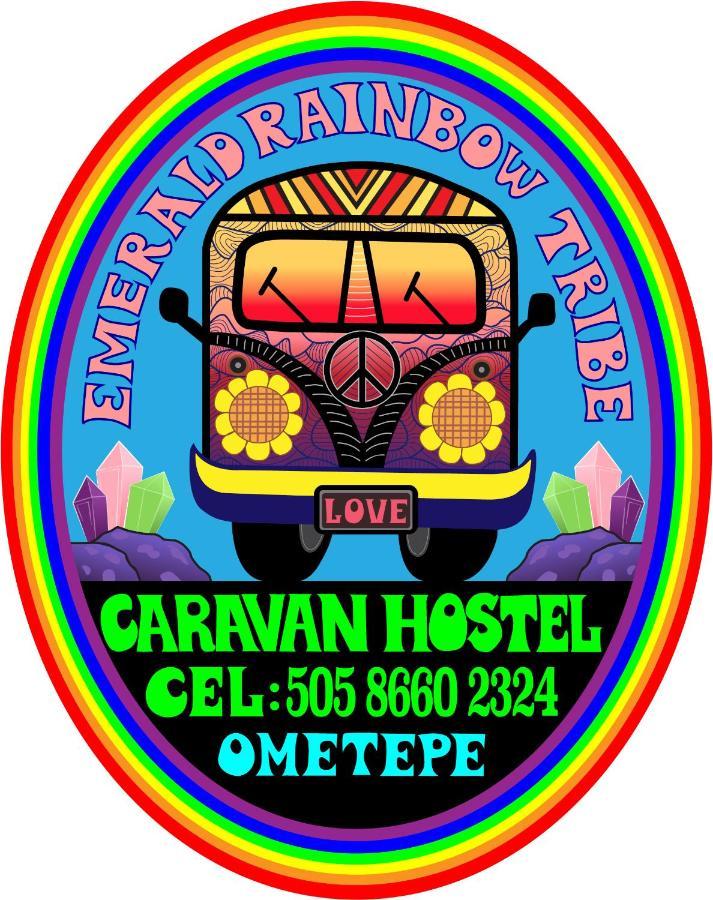 Rainbow Caravan Hostel Las Pilas Exterior photo